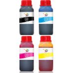Qc Epson L3060 Yazıcı Uyumlu Mürekkep PRO 250ml PRO Set-4 Renk - Renkli