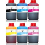 Qc Epson Stylus Photo RX690 Yazıcı Uyumlu Kartuş Mürekkebi PRO 500ml PRO Set-6 Renk - Renkli