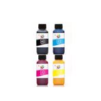 QC Epson WorkForce Pro WF-6090DW Pro Set-4 Renk Yazıcı Uyumlu 100 ml Kartuş Mürekkebi