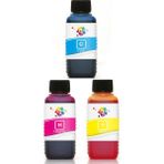 Qc HP Photosmart A300 Serisi Yazıcı Uyumlu Kartuş Mürekkebi PRO 100ml PRO Set-3 Renk - PRO Set - 3 Renk