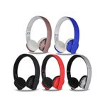 Qc25I Bluetooth Kulaklık Katlanabilir Extra Bass Kadifemse Doku Siyah