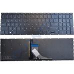 Qcell Hp 250 G7 6UJ92ESE, 255 G7 9TX76ES Işıklı Klavye - Siyah