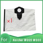 Qcuiil Karcher WD2S WD3S Wd Serisi Kovalı Elektrikli Süpürge Için Yeniden Kullanılabilir Kapalı Çubuk Toz Torbaları Dayanıklı Toz Torbası (Yurt Dışından) - Süpürge Yedek Parçaları