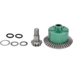 Qcuiil Metal Diferansiyel Kasa Diferansiyel Dişli 37T Giriş Dişlisi 13T Arrma 1/10 Kraton Senton Big Rock Granit Outcast 4x4 Yükseltme Parçaları,3 (Yurt Dışından) - Yeşil