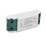 Qcwwy 24V DC LED Sürücü, ABS Hafif Sabit Akım Kısa Devre Aşırı Akım Koruma Trafosu Işıklara Uygun LED Sürücü LED Göstergeler LED Şeritler Kabinet