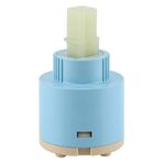 Qcwwy 35/40mm Seramik Disk Kartuşu, Seramik Kartuş Su Musluk bataryası İç Kontrol Musluk Vanası Yedek Parçalar Mutfak Banyo Için Uygun (35mm çap)