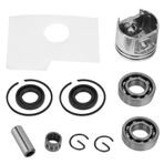 Qcwwy Testere Pistonu, 38mm Testere Piston Pimi Halkaları Kiti Yüksek Sertlik Motor Motor Parçaları Testere Silindiri Değiştirme Kiti Testere Aksesuarlarıyla Uyumlu Parça