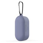 Qcy T1s/t2c Mor Bluetooth Kulaklık İçin Silikon Koruma Kılıf+ Anahtarlık