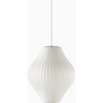 Qdec Japon Ipek Avize Armut 43 cm - Beyaz