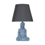 Qdec Modern Dizayn Antrasit-Gri Buda Abajur