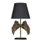Qdec Modern Dizayn Melek Gold Gri Abajur