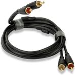 QED QE-8101 Connect Rca-Rca Kablo 0.75 Cm. - Gri - 0,75 cm