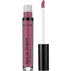 Qedii Note Cosmetique Matte Queen Lipstick Kalıcı Mat Likit Ruj, 20 Passionate Heart, Mor