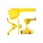 QesQin Pratik Katlanabilir Lüks Limon Sıkacağı Portakal Limon Narenciye Sıkacağı Limon Sıkacak