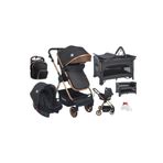 QESSO Baby Esse Travel Bebek Arabası Puset Anne Yanı Asansörlü Oyun parkı Çanta Fırsat Seti