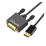 Qgeem QG-HD28 Siyah DVI to Display Port Kablo