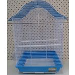 Qh 1218a Kuş Kafesi 34,5x28x54,5 Mavi Kanarya Muhabbet Kuşu İçin