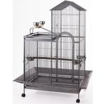 QH Pet Cage Gri 93x69x160 cm Papağan Kafesi