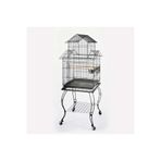 Qh Pet Cage SPTRNS Sehpalı Papağan Kafesi Dövme Demir (51 x 51 (212910) x 139)