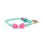 Qıanshou 19-27 cm Papyonlu Zilli Kedi Tasması