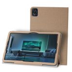 Qiawum CHUWI HI10 XPro Tablet PC 10,1 inç Tablet PC için Tablet Kılıfı, Premium PU Deri Folyo Katlanır Stand Koruyucu Tablet Kılıfı CHUWI HI10XPro Tablet PC için Otomatik Uyanma/Uyku ile (Altın)