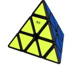 Qiming-Jzt3-Siyah Stili Qiyi Profesyonel Etiket Sihirli Küp Tabanı Başlarken Megaminx Hızlı Büküm Bulmaca Çocuklar Için Sihirli Küp (Yurt Dışından) - Renkli
