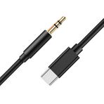 QINGRONG USB C - 3.5mm Ses Aux Jak Kablosu, Tip C Adaptörü 3.5mm Kulaklık Stereo Kablosu USB-C Araba Kablosu Moto G Power 2022, G Stylus 2022, G 5G, Edge+ ile Uyumlu