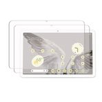 QINOUK Google Pixel Tablet için Koruyucu Film, [2-Pack] HD Temperli Cam Ekran Koruyucu, 9H Sertlik, [Çizilmez] Google Pixel Tablet için