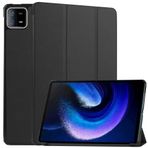 QINOUK Xiaomi Pad 6S Pro için Kılıf, [Stand Özelliği] Otomatik Uyku Uyandırmalı Ultra İnce Akıllı Kapak, PU ve PC Çizilmez Koruyucu Kılıf, Xiaomi Pad 6S Pro için-Siyah