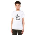 Qivi a Series of Unfortunate Events Just Look Awayk Baskılı Beyaz Unisex Çocuk T-shirt