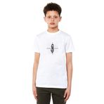 Qivi All Hope Is Gone Baskılı Unisex Çocuk Beyaz T-shirt