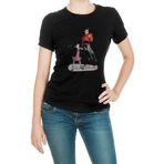 Qivi Anime One Punch Man Baskılı Örme Siyah SFK0655KDNTS T-shirt