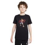 Qivi Anime Onepiece Luffy Baskılı Siyah Erkek Çocuk T-shirt