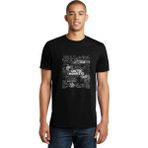 Qivi Arctic Monkeys Songs Baskılı Siyah Erkek Örme T-shirt