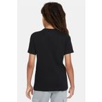 Qivi Astronot Baskılı Siyah Erkek Çocuk T-shirt