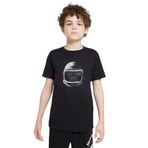 Qivi Astronot I Need More Space Uzay Baskılı Siyah Erkek Çocuk T-shirt