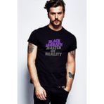 Qivi Black Sabbath Master Of Reality Baskılı Siyah Erkek Örme T-shirt