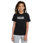 Qivi Black Squad Baskılı Siyah Erkek Çocuk T-shirt