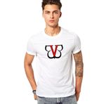 Qivi Black Veil Brides Logo Baskılı Beyaz Erkek T-shirt