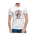 Qivi Breaking Bad Los Pollos Hermanos Beyaz Erkek Örme T-shirt