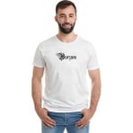Qivi Burzum Anthology Logo Baskılı Beyaz Erkek T-shirt