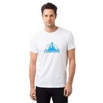Qivi Castlevania Pixel Logo Baskılı Beyaz Erkek T-shirt