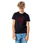 Qivi Charles Bukowski Heart Your Life Is Baskılı Siyah Erkek Çocuk T-shirt