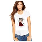 Qivi Chilling Adventures Of Sabrina Ressurectionn Beyaz Kadın T-shirt