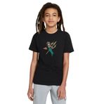 Qivi Dc Süper Hero Baskılı Unisex Çocuk Siyah Sweatshirt