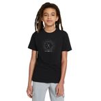 Qivi Exo Wolf Logo Baskılı Unisex Çocuk Siyah Sweatshirt
