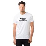 Qivi Express Podcast Baskılı Beyaz Erkek T-shirt
