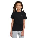 Qivi Gibson Gitar Baskılı Unisex Çocuk Siyah Sweatshirt