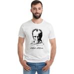 Qivi K Atatürk İmza 1881 1938 Baskılı Beyaz Erkek T-shirt