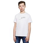 Qivi La Linea Trt Cizgi Adam Formula Baskılı Beyaz Unisex Çocuk T-shirt